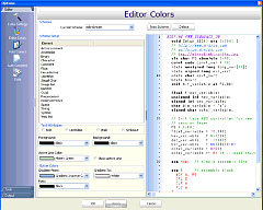 Editor Colors 